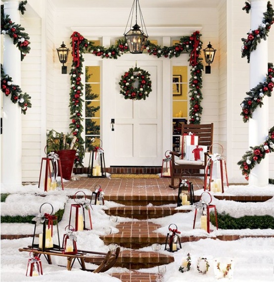 Front Porch Christmas Decorating Ideas