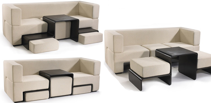 Slot Sofa Seating And Table In One