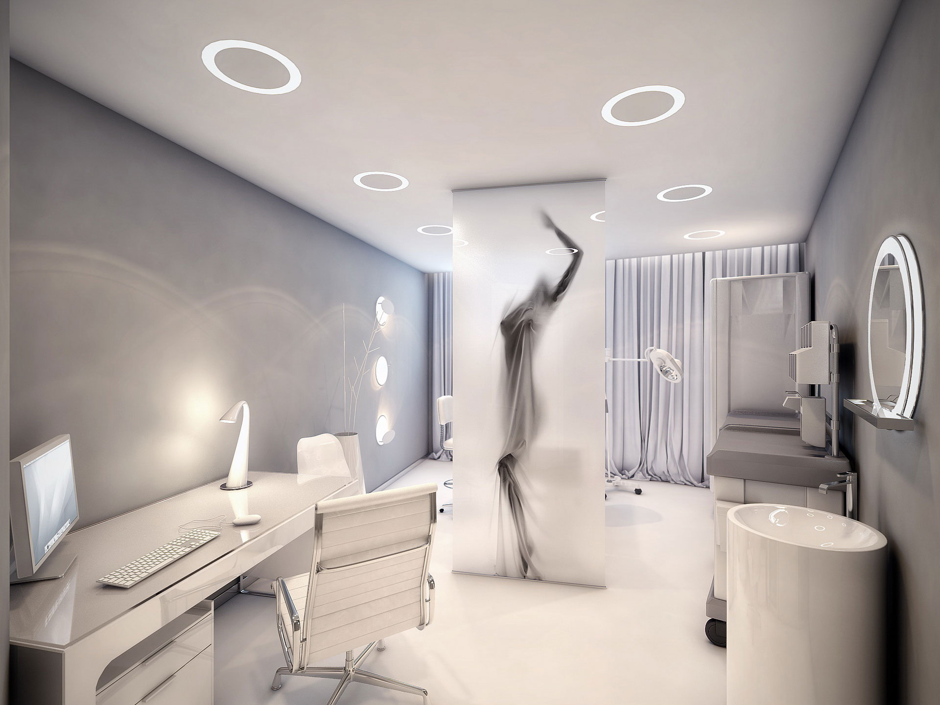 amazing surgery clinic interiors by geometrix design o