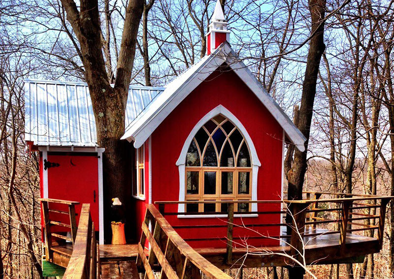 Brewery In a Real Treehouse