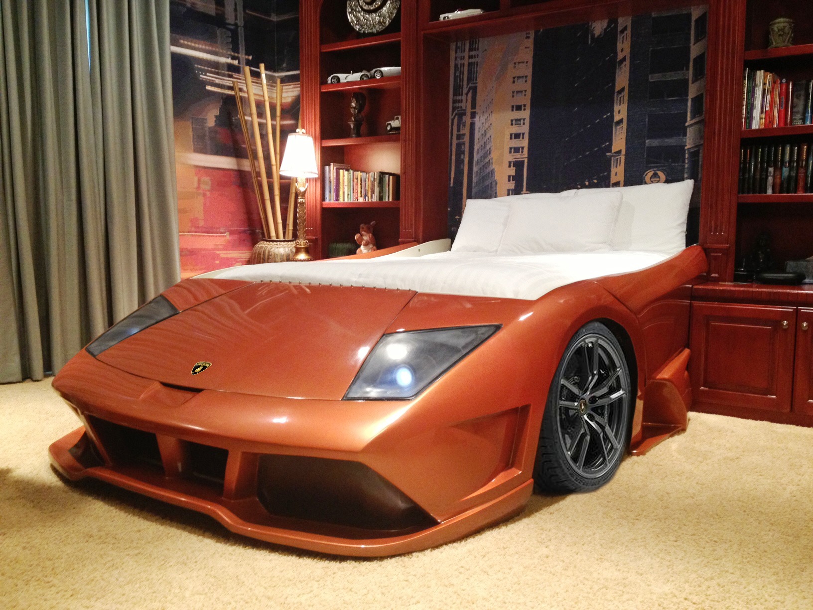 Jake's Chop Shop Lambo-Style Bed