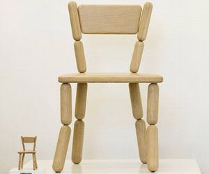 sedia 1 chair by enzo mari for artek