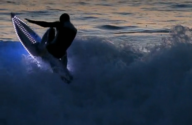 Colored Led Lights >> LED Surfboards Light Up the Ocean Colored Led Lights >> LED Surfboards Light Up the Ocean