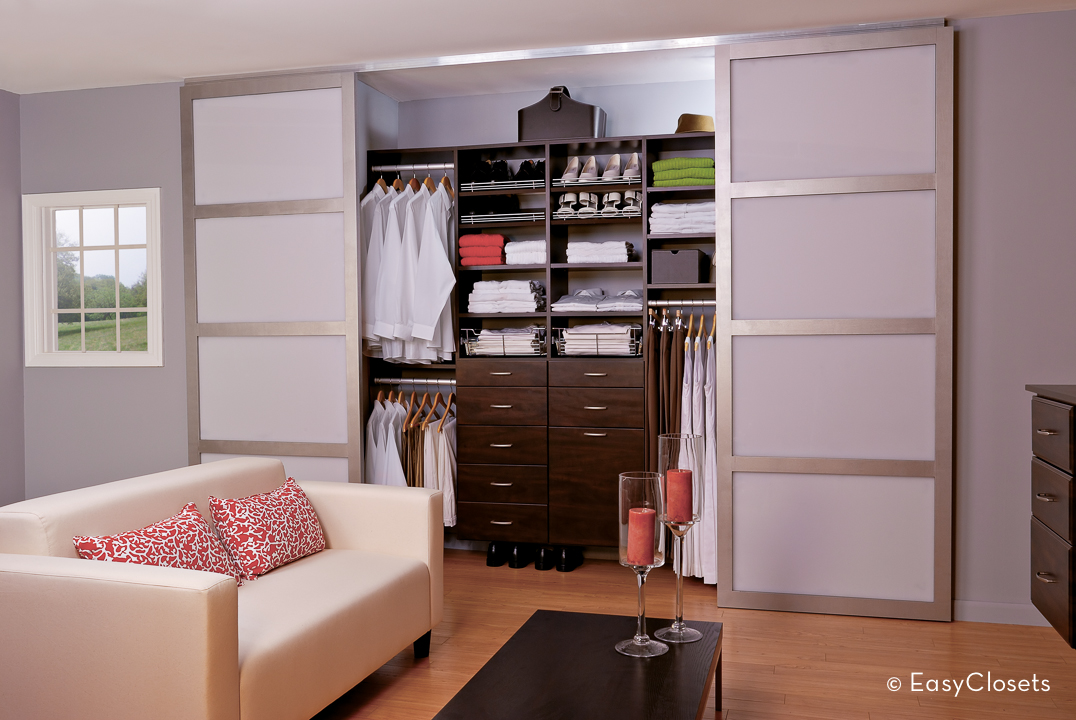 Modern Closet Organization by EasyClosets