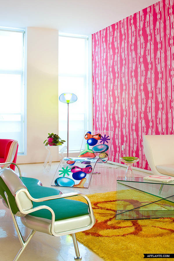 Patterns And Colors Collide In Nyc Loft Karim Rashid