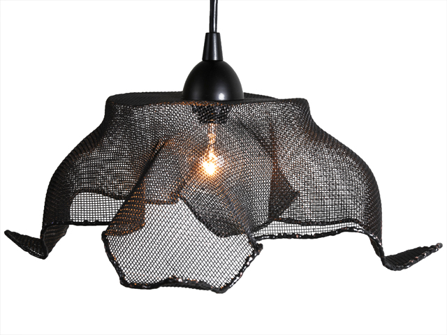 Recycled Copper Mesh Pendant Light By Salvatecture Studio