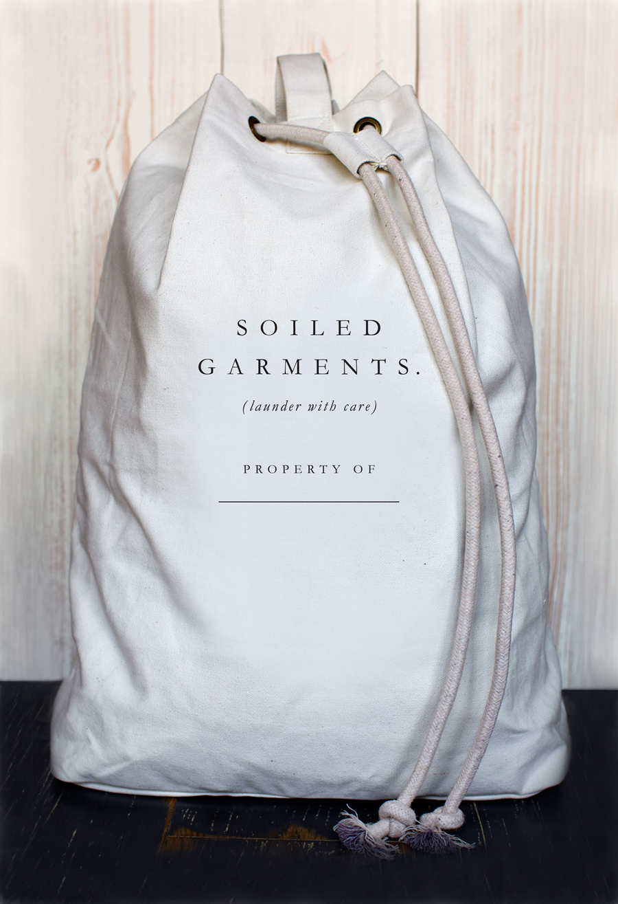 Soilded Garments Canvas Laundry Bag