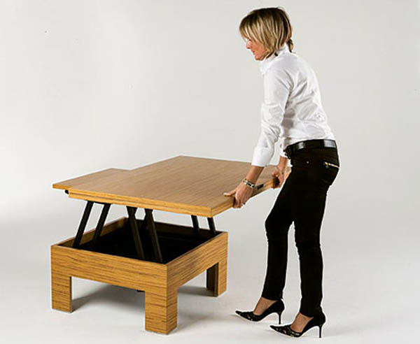 Space Saving Dining Table by Steve Spett and Ron Barth
