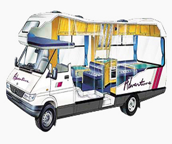 Spacious Automatic Mercedes (SAM) - A Multi-Berth Motorhome Spacious Automatic Mercedes (SAM) - A Multi-Berth Motorhome