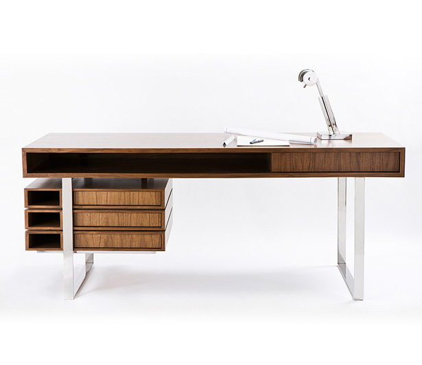 Modern Wood Desk Accessories Due To Modern Wood Desk Plans With Modern ...