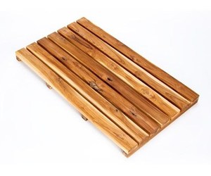 The Nexage Teak Spa Mat