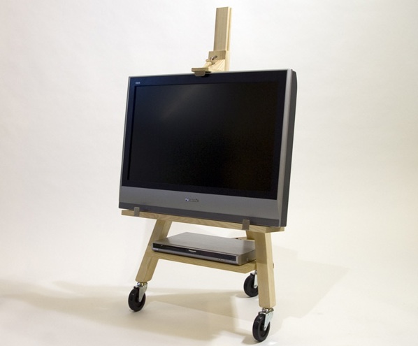 TV Easel by Axel Bjurstrom