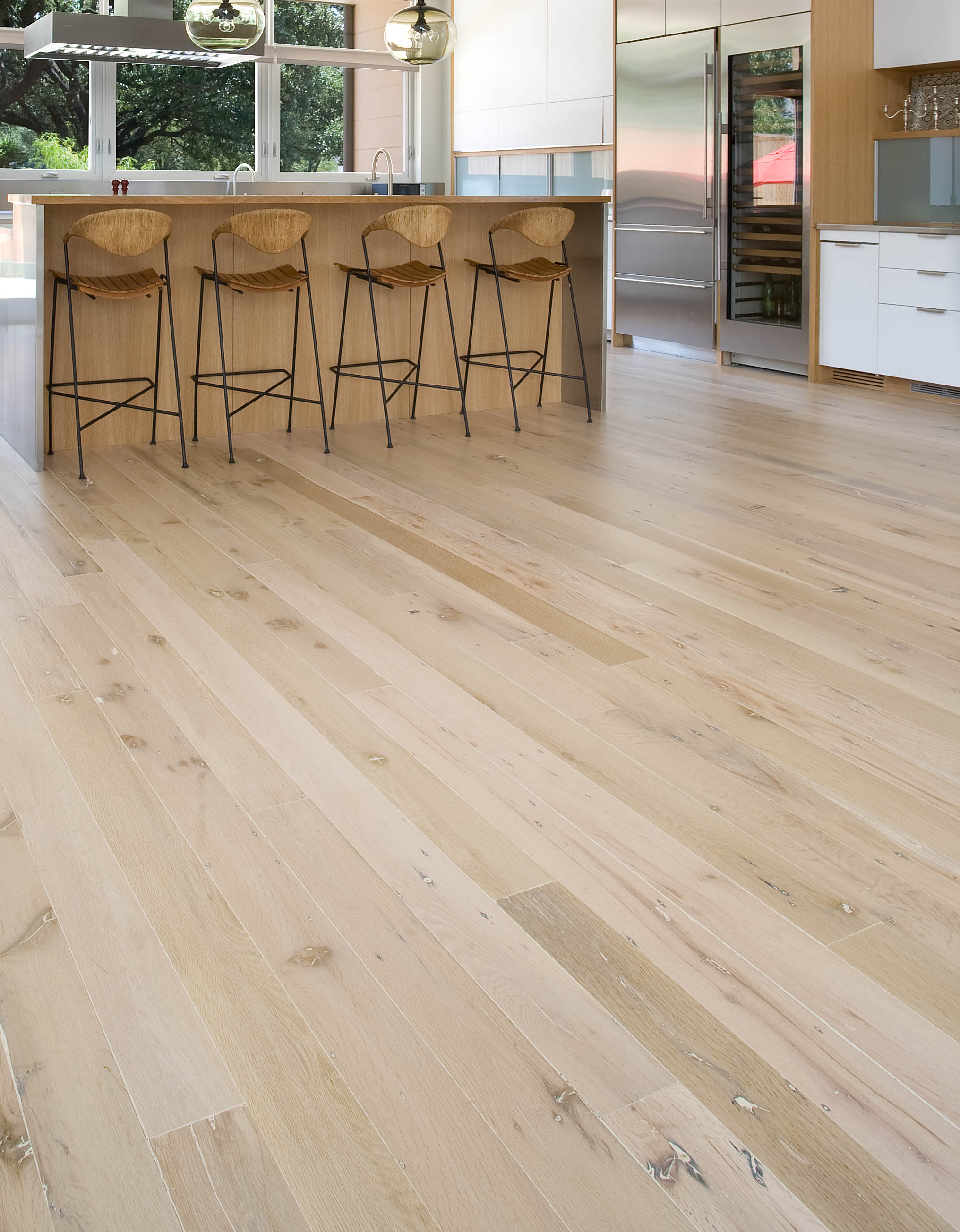 White Oak Wood Flooring From Reclaimed Timber
